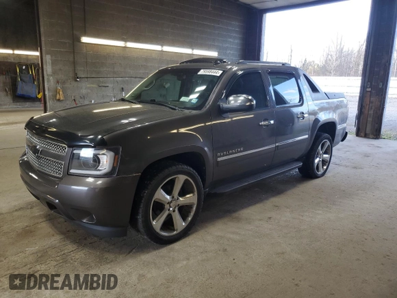2011 Chevrolet Avalanche LTZ with VIN 3GNTKGE39BG325092, listed as a Copart auction lot 79598444 with 139,981 mi miles and Salvage Title. Bid and sale history available at DreamBid. Image 1.