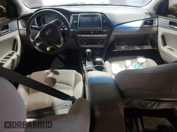 2019 Hyundai Sonata SE with VIN 5NPE24AF1KH807563, listed as a Copart auction lot 49001865 with Not Provided miles and Clean Title. Bid and sale history available at carsss.com. Image 8.