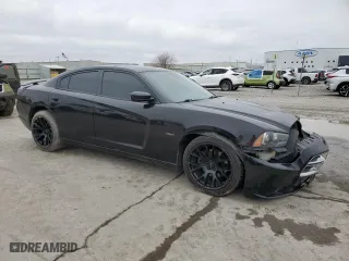 2011 Dodge Charger RT Plus with VIN 2B3CL5CT4BH521522, listed as a Copart auction lot 44936605 with 154,462 mi miles and Salvage Title. Bid and sale history available at carsss.com. Image 4.