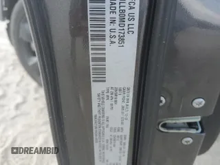 2021 Jeep Cherokee Altitude with VIN 1C4PJLLB0MD173851, listed as a Copart auction lot 53500385 with 57,674 mi miles and Salvage title. Bid and sale history available at DreamBid. Image 14.