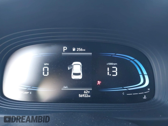 2023 Hyundai Venue Limited with VIN KMHRC8A39PU229832, listed as a IAAI auction lot 40665952 with 56,922 mi miles and . Bid and sale history available at DreamBid. Image 7.