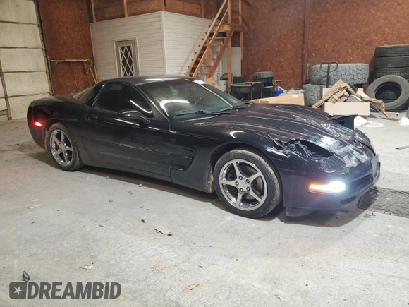 1999 Chevrolet Corvette with VIN 1G1YY22G4X5112369, listed as a Copart auction lot 81981584 with 91,240 mi miles and Salvage Title. Bid and sale history available at carsss.com. Image 4.