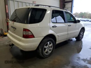 2003 Mercedes-Benz M-Class with VIN 4JGAB75E43A372186, listed as a Copart auction lot 84168224 with 224,588 mi miles and Salvage Title. Bid and sale history available at carsss.com. Image 3.