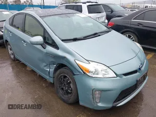 2012 Toyota Prius One with VIN JTDKN3DU1C1603157, listed as a IAAI auction lot 41765938 with 99,338 mi miles. Bid and sale history available at carsss.com. Image 1.