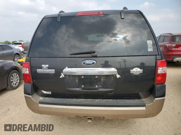 2012 Ford Expedition Max King Ranch with VIN 1FMJK1J52CEF66758, listed as a Copart auction lot 51311625 with 282,723 mi miles and Clean title. Bid and sale history available at DreamBid. Image 6.