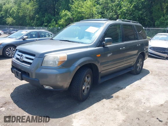 2007 Honda Pilot EX-L z VIN 5FNYF18527B005414, wystawiony jako IAAI lot #42445482 z przebiegiem 210 306 mil mil oraz . Historia ofert i sprzedaży dostępna na DreamBid. Obrazek 2.