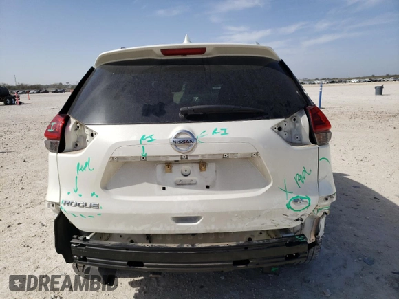2019 Nissan Rogue S with VIN 5N1AT2MTXKC806601, listed as a Copart auction lot 49001305 with 68,982 mi miles and Salvage Title. Bid and sale history available at carsss.com. Image 6.