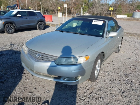 2003 Toyota Solara SE with VIN 2T1FF28P73C885622, listed as a IAAI auction lot 41458890 with 285,520 mi miles. Bid and sale history available at carsss.com. Image 17.
