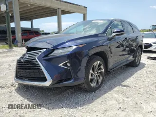 2019 Lexus RX 350L Premium z VIN JTJGZKCA4K2013486, wystawiony jako Copart lot #58333285 z przebiegiem 122 550 mil mil oraz Szkoda całkowita • Salvage title. Historia ofert i sprzedaży dostępna na DreamBid. Obrazek 1.