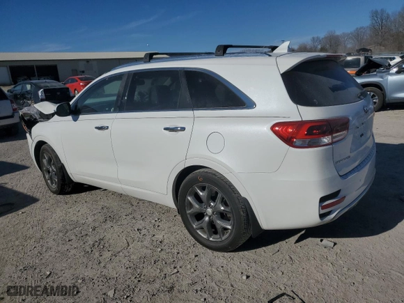 2016 Kia Sorento SX with VIN 5XYPK4A5XGG090949, listed as a Copart auction lot 47029615 with 0 mi miles and Salvage Title. Bid and sale history available at carsss.com. Image 2.