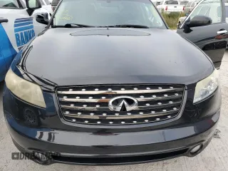 2005 Infiniti FX35 with VIN JNRAS08W95X204141, listed as a Copart auction lot 75446294 with 0 mi miles and Salvage Title. Bid and sale history available at carsss.com. Image 11.