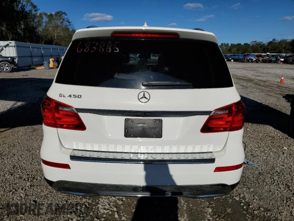 2016 Mercedes-Benz GL with VIN 4JGDF6EE5GA683885, listed as a Copart auction lot 81067954 with 120,651 mi miles and Salvage Title. Bid and sale history available at carsss.com. Image 6.
