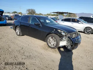 2011 Infiniti G25 Sedan Journey with VIN JN1DV6AP4BM600519, listed as a Copart auction lot 45916615 with 143,872 mi miles and Salvage Title. Bid and sale history available at carsss.com. Image 4.
