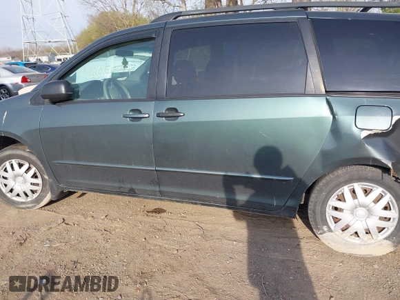 2005 Toyota Sienna CE with VIN 5TDZA23C75S347027, listed as a IAAI auction lot 42056124 with 314,629 mi miles and . Bid and sale history available at DreamBid. Image 15.