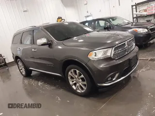 2017 Dodge Durango Citadel with VIN 1C4RDJEG0HC733098, listed as a IAAI auction lot 42603734 with 159,615 mi miles and . Bid and sale history available at DreamBid. Image 1.