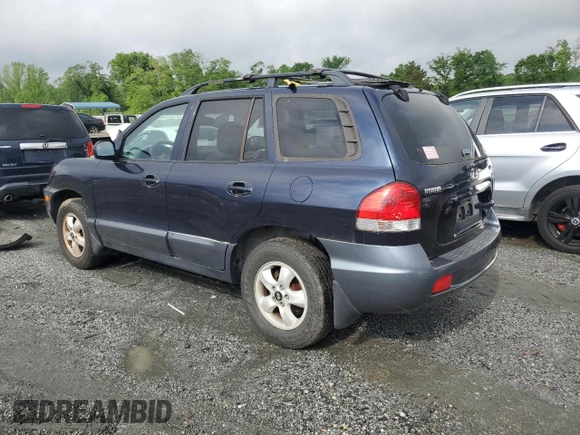 2005 Hyundai Santa Fe GLS with VIN KM8SC13D45U906801, listed as a Copart auction lot 53427275 with 199,612 mi miles and Clean Title. Bid and sale history available at carsss.com. Image 2.
