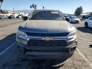 2021 Chevrolet Colorado 2WD Work Truck with VIN 1GCGSBEN1M1201785, listed as a Copart auction lot 80136184 with 99,928 mi miles and Salvage Title. Bid and sale history available at carsss.com. Image 5.