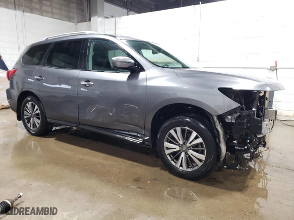 2017 Nissan Pathfinder SL with VIN 5N1DR2MM3HC900638, listed as a Copart auction lot 49795275 with NaN miles and Salvage Title. Bid and sale history available at carsss.com. Image 4.