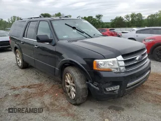 2017 Ford Expedition Max Limited z VIN 1FMJK2AT1HEA20352, wystawiony jako Copart lot #55651235 z przebiegiem 110 954 mil mil oraz Szkody całkowita. Historia ofert i sprzedaży dostępna na DreamBid. Obrazek 4.