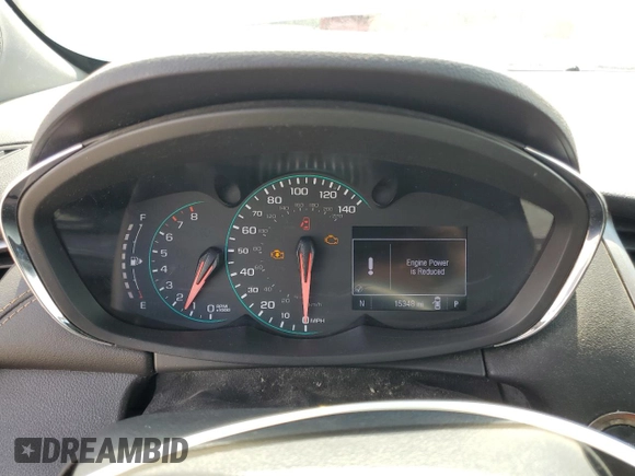 2020 Chevrolet Trax LT with VIN KL7CJLSB9LB037550, listed as a Copart auction lot 52761025 with 15,348 mi miles and Salvage Title. Bid and sale history available at DreamBid. Image 9.