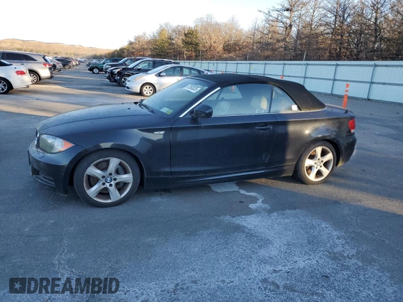2010 BMW 1 Series 135i with VIN WBAUN9C55AVK41245, listed as a Copart auction lot 87690835 with 116,887 mi miles and Clean Title. Bid and sale history available at carsss.com. Image 1.