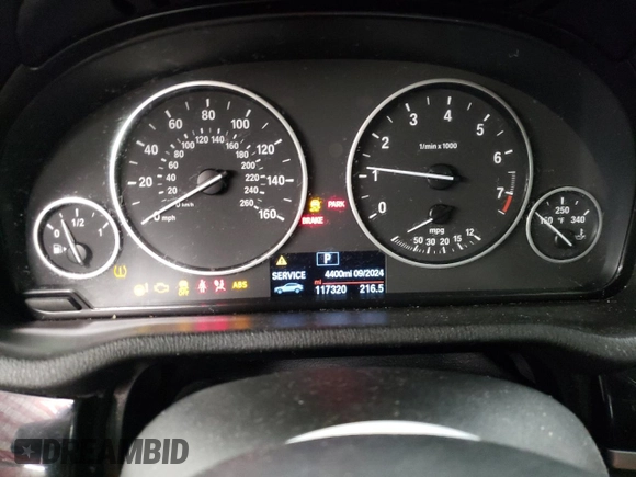 2017 BMW X4 xDrive28i with VIN 5UXXW3C33H0T79364, listed as a Copart auction lot 38008094 with 117,320 mi miles. Bid and sale history available at carsss.com. Image 9.