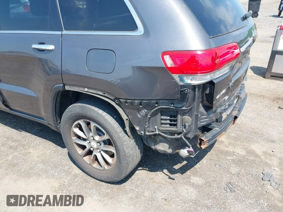 2014 Jeep Grand Cherokee Limited with VIN 1C4RJFBG1EC325215, listed as a IAAI auction lot 42653200 with 139,743 mi miles and . Bid and sale history available at DreamBid. Image 17.
