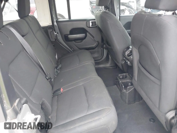 2018 Jeep Wrangler Unlimited Sport S with VIN 1C4HJXDN8JW203134, listed as a IAAI auction lot 42398860 with 103,801 mi miles and . Bid and sale history available at DreamBid. Image 8.