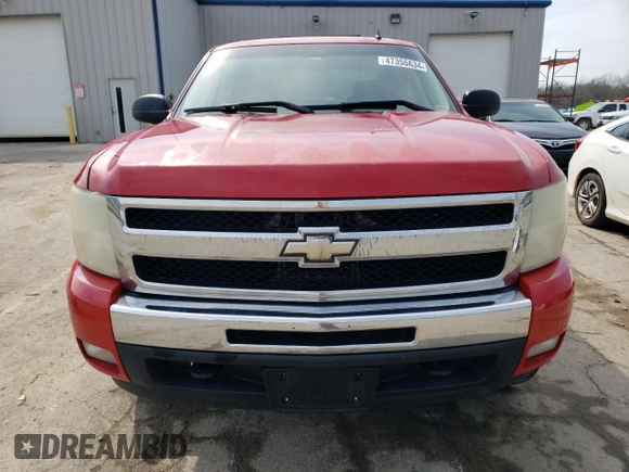 2007 Chevrolet Silverado 1500 with VIN 2GCFC13Y671595539, listed as a Copart auction lot 47355634 with 247,142 mi miles and Salvage Title. Bid and sale history available at DreamBid. Image 5.