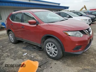 2016 Nissan Rogue SV with VIN KNMAT2MV5GP626187, listed as a Copart auction lot 54683805 with 92,526 mi miles and Clean Title. Bid and sale history available at carsss.com. Image 4.