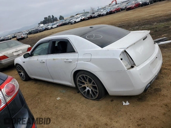 2013 Chrysler 300 SRT-8 with VIN 2C3CCAFJ7DH567824, listed as a Copart auction lot 89155475 with 147,159 mi miles and Salvage Title. Bid and sale history available at DreamBid. Image 2.