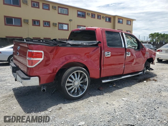 2010 Ford F-150 XL with VIN 1FTEW1C8XAFB04716, listed as a Copart auction lot 65761825 with 69,683 mi miles and Salvage title. Bid and sale history available at DreamBid. Image 3.