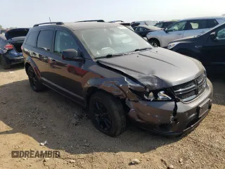 2019 Dodge Journey SE with VIN 3C4PDCBG0KT784247, listed as a Copart auction lot 70984424 with 106,073 mi miles and Salvage Title. Bid and sale history available at DreamBid. Image 4.