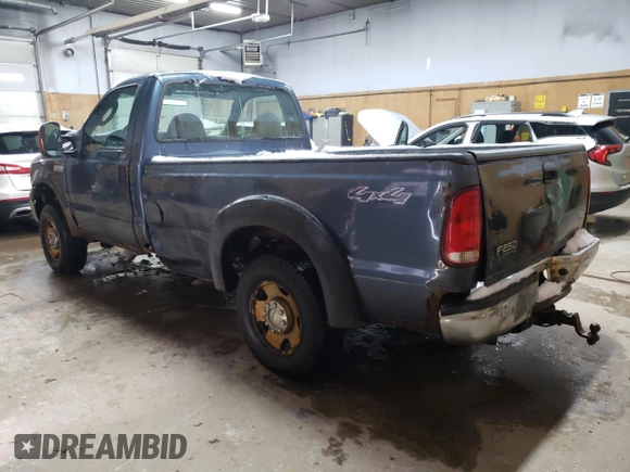 2005 Ford F-250 XL with VIN 1FTNF21565EA30933, listed as a Copart auction lot 86381274 with 140,709 mi miles and Clean Title. Bid and sale history available at DreamBid. Image 2.