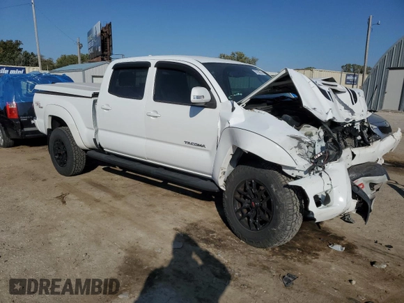 2013 Toyota Tacoma with VIN 3TMMU4FN3DM058557, listed as a Copart auction lot 76750374 with 66,031 mi miles and Salvage Title. Bid and sale history available at carsss.com. Image 4.