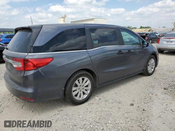 2019 Honda Odyssey LX с VIN 5FNRL6H29KB013437, выставлен на аукционе Copart как лот 57027525 с пробегом 126 166 миль миль и Списание • Salvage title. История ставок и продаж доступна на DreamBid. Изображение 3.