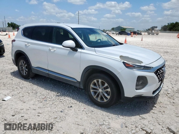 2019 Hyundai Santa Fe SEL Plus z VIN 5NMS33AD9KH048179, wystawiony jako Copart lot #60215575 z przebiegiem 87 320 mil mil oraz Czysty tytuł • Clean title. Historia ofert i sprzedaży dostępna na DreamBid. Obrazek 4.