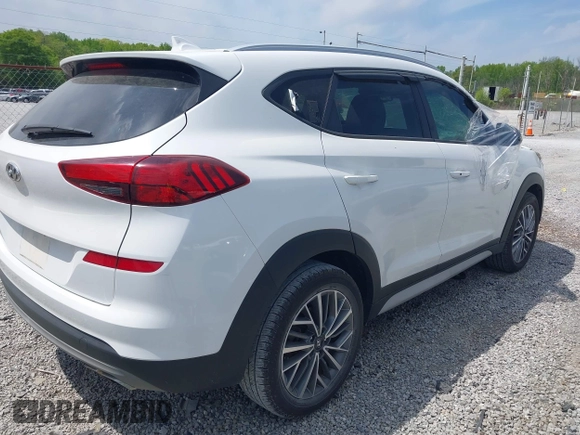 2019 Hyundai Tucson Sport with VIN KM8J33AL5KU066119, listed as a IAAI auction lot 42041651 with 60,281 mi miles. Bid and sale history available at carsss.com. Image 4.