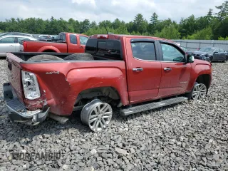 2016 GMC Canyon 4WD SLT with VIN 1GTG6DE30G1222596, listed as a Copart auction lot 64058084 with 121,038 mi miles and Salvage Title. Bid and sale history available at carsss.com. Image 3.