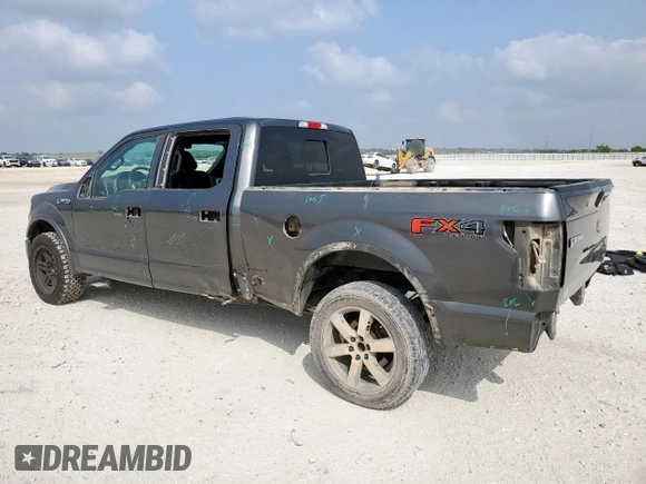 2016 Ford F-150 XLT with VIN 1FTFW1EF4GKF79990, listed as a Copart auction lot 57616395 with 118,510 mi miles and Salvage title. Bid and sale history available at DreamBid. Image 2.