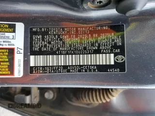 2013 Toyota Camry L with VIN 4T1BF1FK1DU225317, listed as a Copart auction lot 51847265 with 271,604 mi miles and Salvage Title. Bid and sale history available at DreamBid. Image 13.