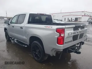 2021 Chevrolet Silverado 1500 Custom with VIN 1GCPYBEK0MZ291209, listed as a IAAI auction lot 41979630 with 62,364 mi miles and . Bid and sale history available at DreamBid. Image 3.