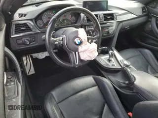 2015 BMW M4 with VIN WBS3R9C56FK330505, listed as a Copart auction lot 37317014 with 54,483 mi miles. Bid and sale history available at carsss.com. Image 8.