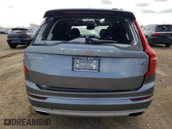 2016 Volvo XC90 T6 Momentum z VIN YV4A22PK1G1043314, wystawiony jako Copart lot #69569374 z przebiegiem Nie podano mil oraz Szkoda całkowita • Salvage title. Historia ofert i sprzedaży dostępna na DreamBid. Obrazek 6.