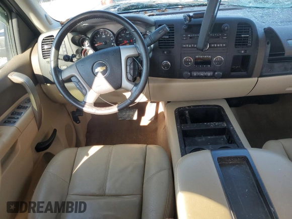 2012 Chevrolet Silverado 1500 LT with VIN 3GCPKSE79CG270645, listed as a Copart auction lot 51969525 with Not Provided miles and Salvage Title. Bid and sale history available at DreamBid. Image 8.