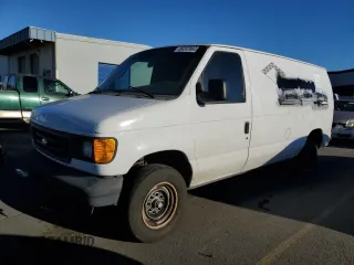 2003 Ford Econoline Cargo with VIN 1FTSE34L03HB15185, listed as a Copart auction lot 84287864 with 185,659 mi miles and Clean Title. Bid and sale history available at carsss.com. Image 1.