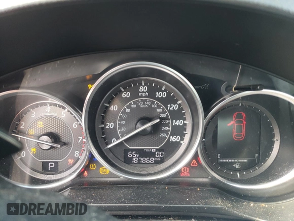 2014 Mazda 6 i Grand Touring with VIN JM1GJ1W57E1104393, listed as a Copart auction lot 55399775 with 187,868 mi miles and Clean Title. Bid and sale history available at DreamBid. Image 9.