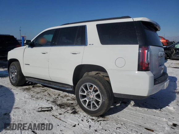 2019 GMC Yukon SLE with VIN 1GKS2AKC5KR279044, listed as a Copart auction lot 42368145 with 63,290 mi miles and Clean Title. Bid and sale history available at carsss.com. Image 2.