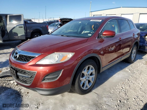 2011 Mazda CX-9 Touring with VIN JM3TB2CA7B0312043, listed as a Copart auction lot 88558325 with 89,421 mi miles and Salvage Title. Bid and sale history available at carsss.com. Image 1.