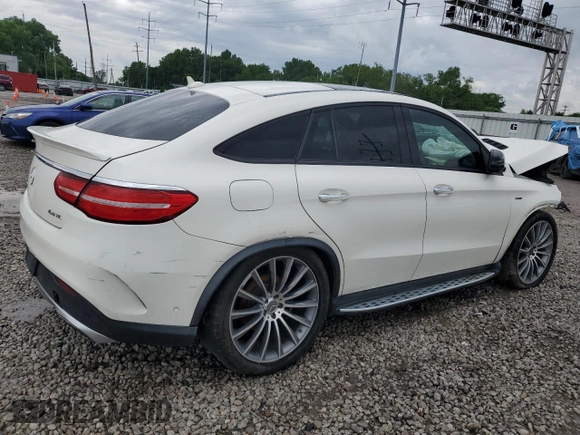 2016 Mercedes-Benz GLE 450 AMG with VIN 4JGED6EB0GA007067, listed as a Copart auction lot 60425575 with Not provided miles and Salvage title. Bid and sale history available at DreamBid. Image 3.